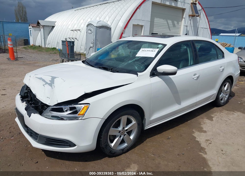 2013 VOLKSWAGEN JETTA 2.0L TDI VIN: 3VW3L7AJXDM409921
