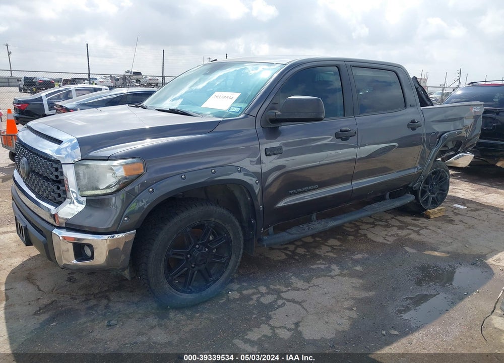 2019 TOYOTA TUNDRA SR5 5.7L V8 VIN: 5TFDY5F17KX804250