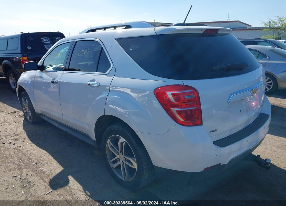 2016 CHEVROLET EQUINOX LTZ VIN: 2GNFLGEK2G6290397