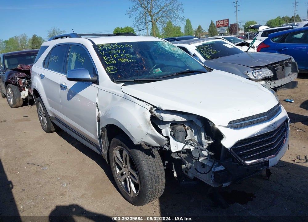 2016 CHEVROLET EQUINOX LTZ VIN: 2GNFLGEK2G6290397