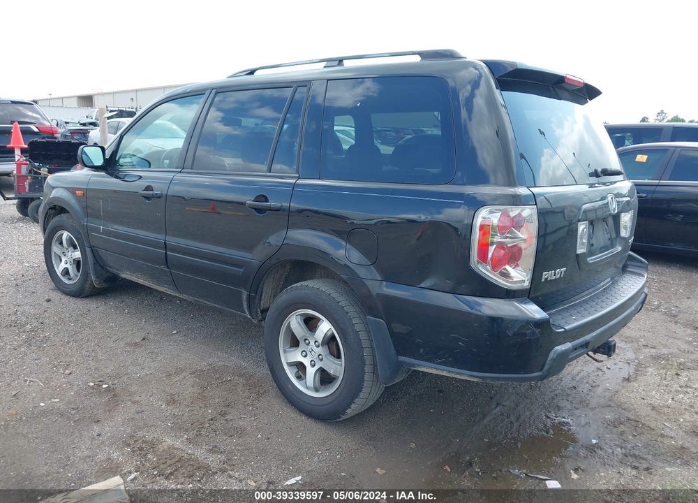 2007 HONDA PILOT EX-L VIN: 5FNYF28567B003977