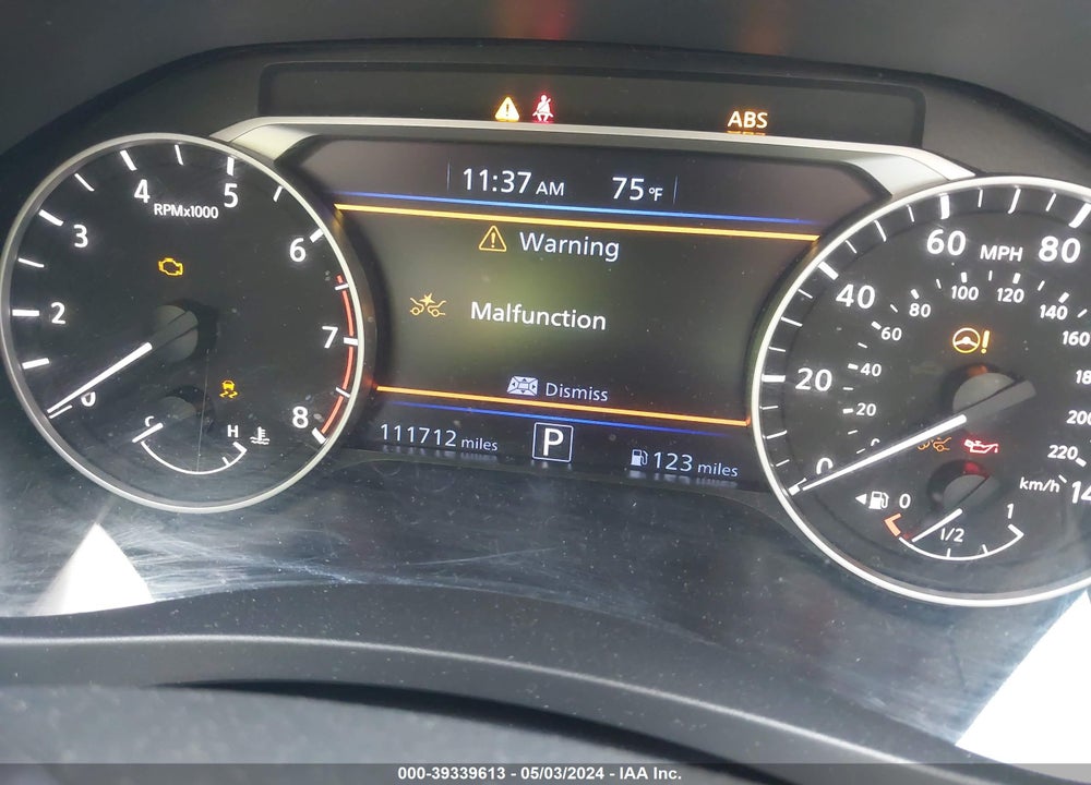 2020 NISSAN ALTIMA S FWD VIN: 1N4BL4BV5LC162604