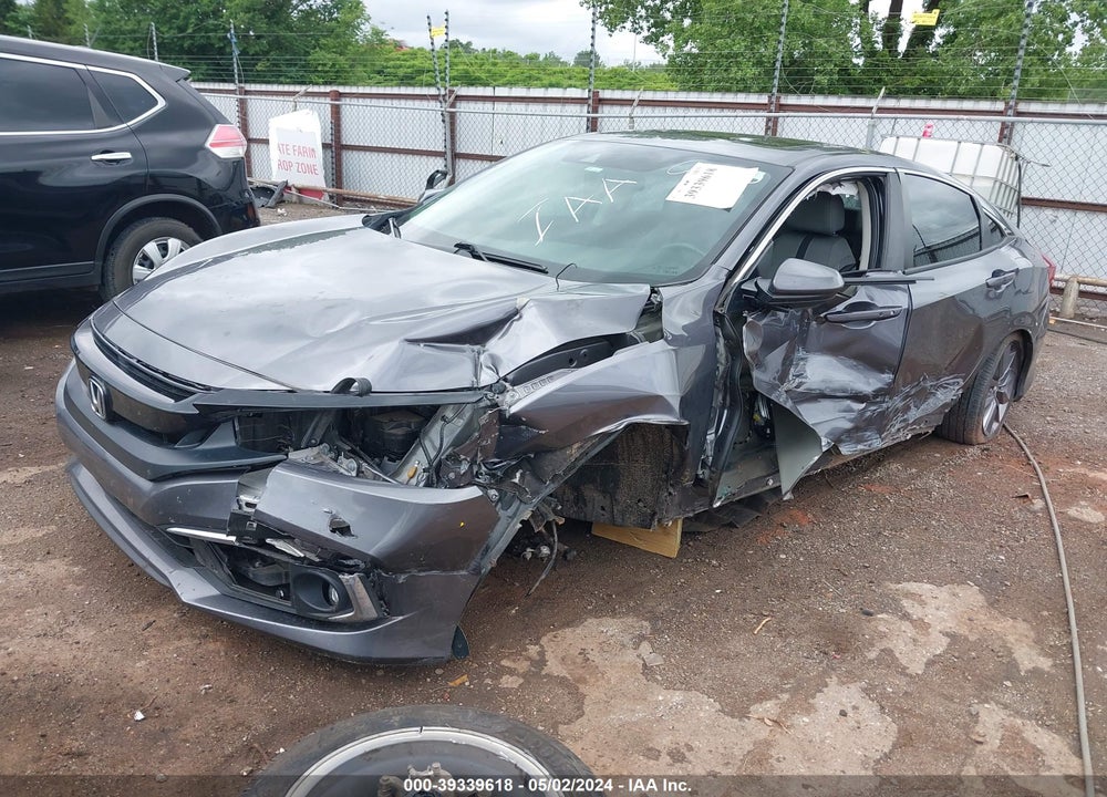 2019 HONDA CIVIC EX VIN: 19XFC1F38KE009290
