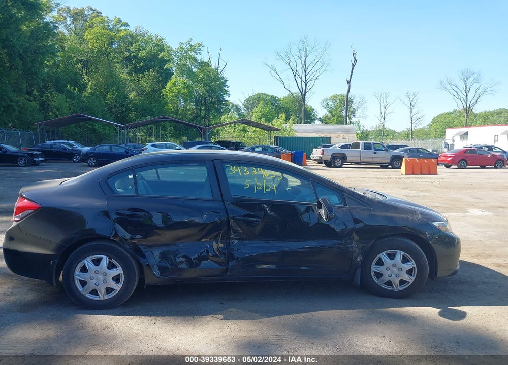 2015 HONDA CIVIC LX VIN: 19XFB2E54FE038397
