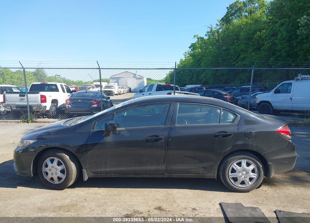 2015 HONDA CIVIC LX VIN: 19XFB2E54FE038397