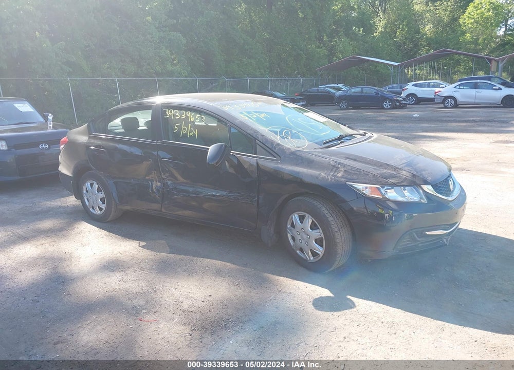 2015 HONDA CIVIC LX VIN: 19XFB2E54FE038397