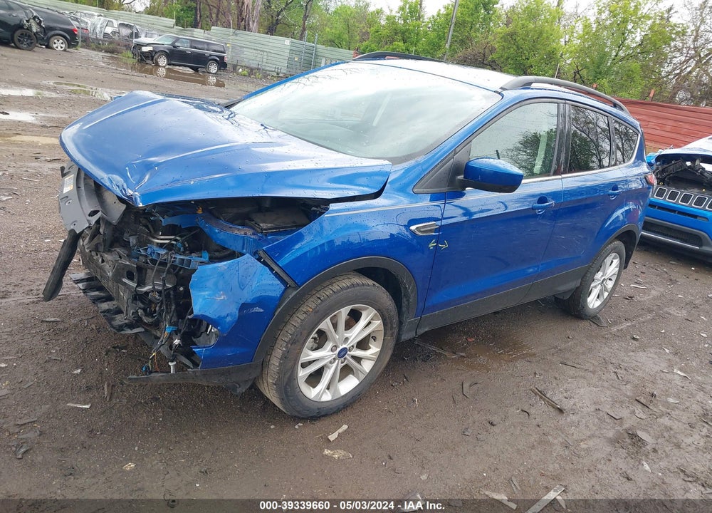 2018 FORD ESCAPE SEL VIN: 1FMCU0HD9JUD02790