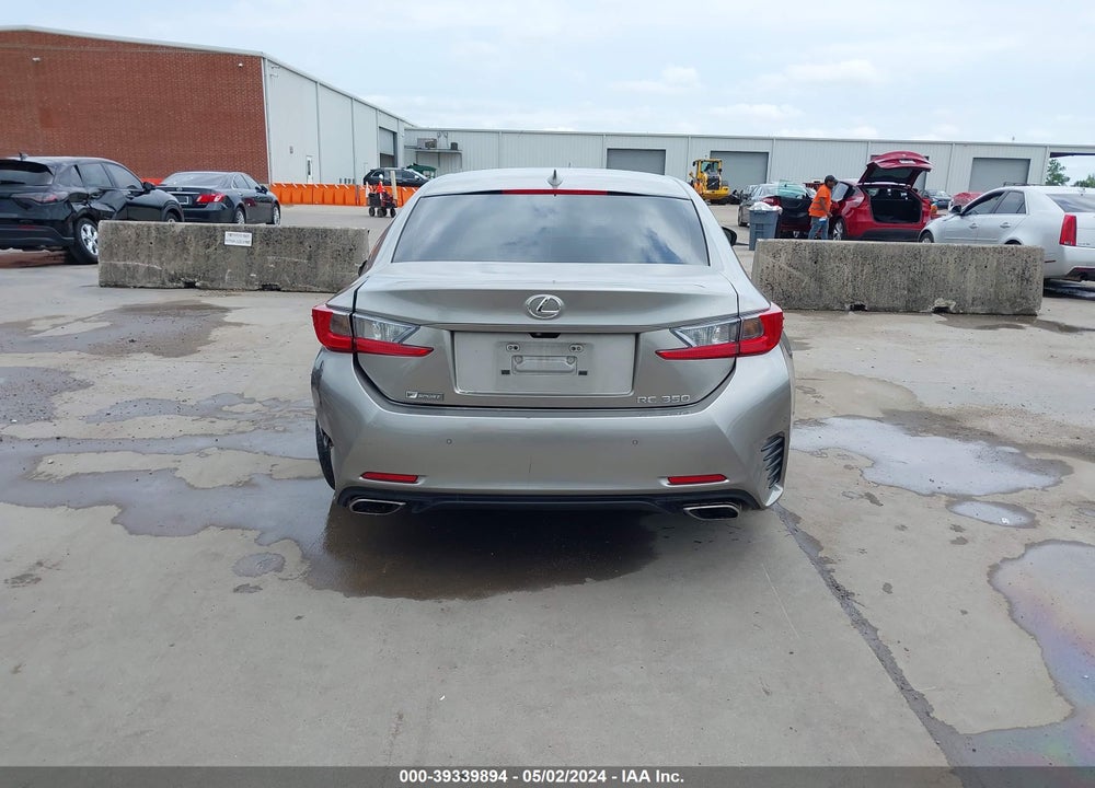 2016 LEXUS RC 350 VIN: JTHHE5BC3G5011840