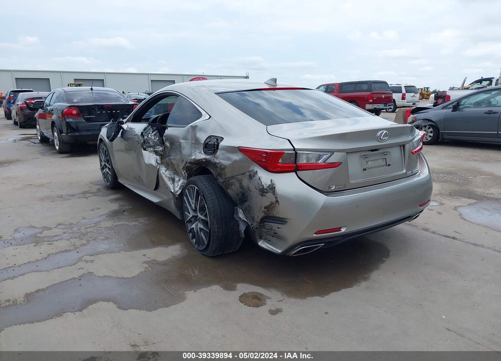 2016 LEXUS RC 350 VIN: JTHHE5BC3G5011840
