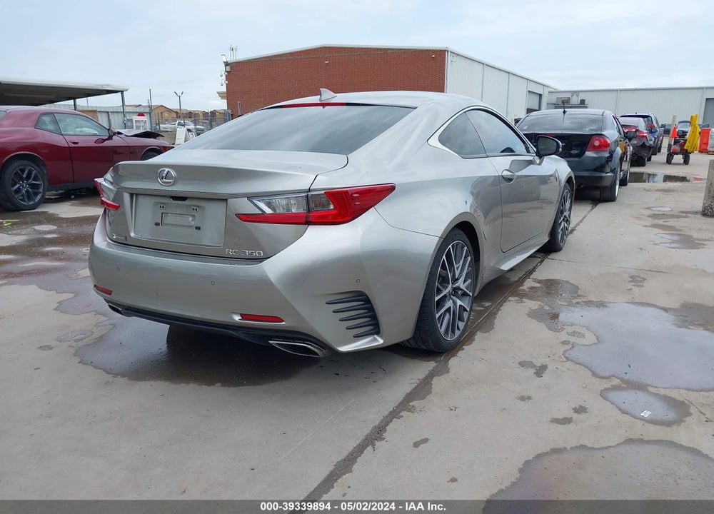 2016 LEXUS RC 350 VIN: JTHHE5BC3G5011840