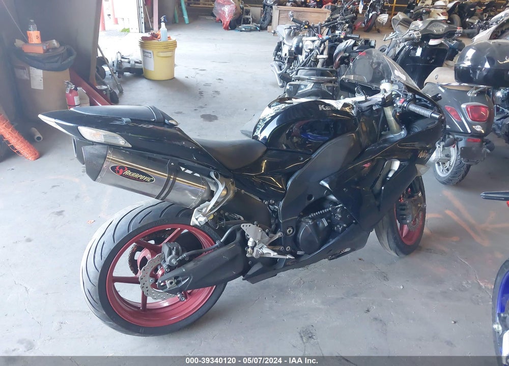 2006 KAWASAKI ZX1000 D6F VIN: JKAZXCD166A005675