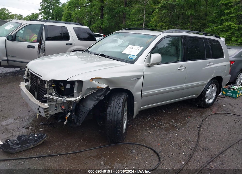 2004 TOYOTA HIGHLANDER LIMITED V6 VIN: JTEDP21A640013451