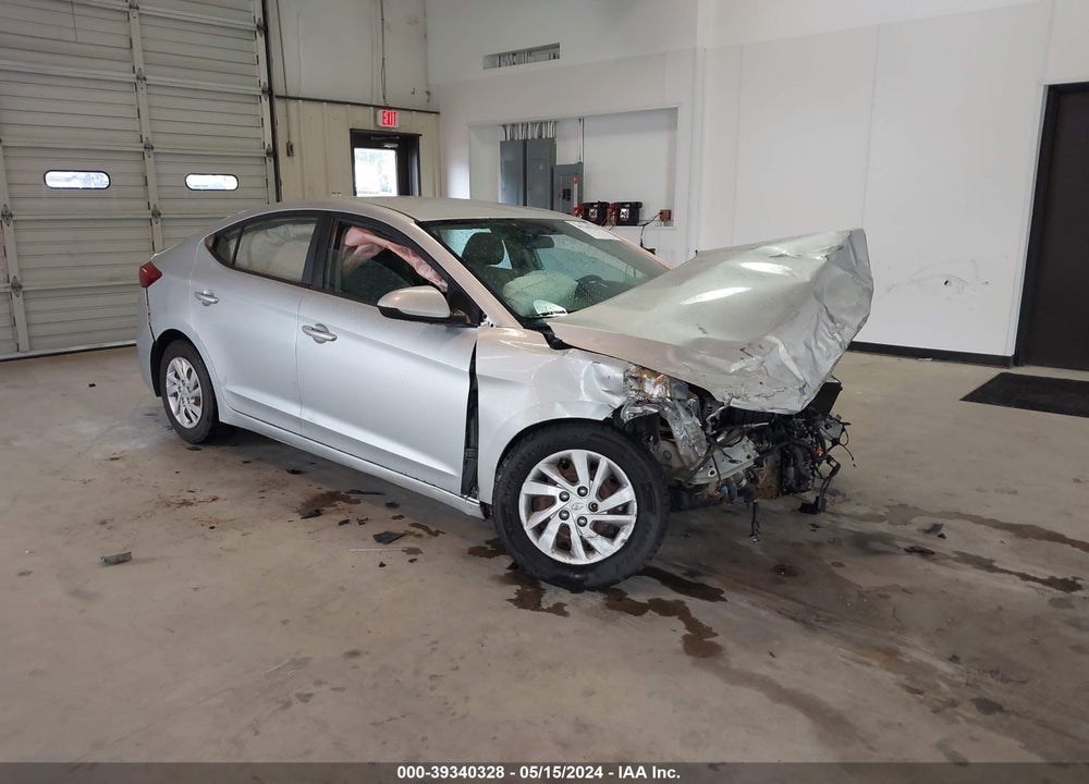 2017 HYUNDAI ELANTRA SE VIN: 5NPD74LF1HH084056