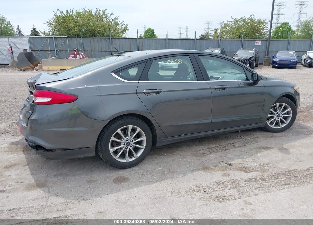 2017 FORD FUSION SE VIN: 3FA6P0H76HR394077