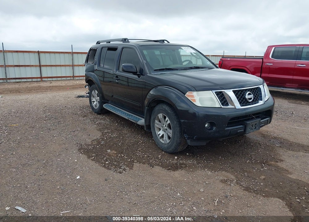 2010 NISSAN PATHFINDER SE VIN: 5N1AR1NNXAC604297
