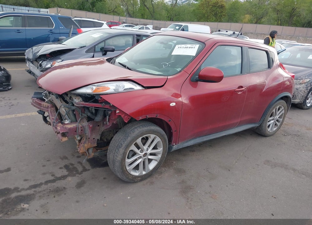 2011 NISSAN JUKE SL VIN: JN8AF5MV2BT013621