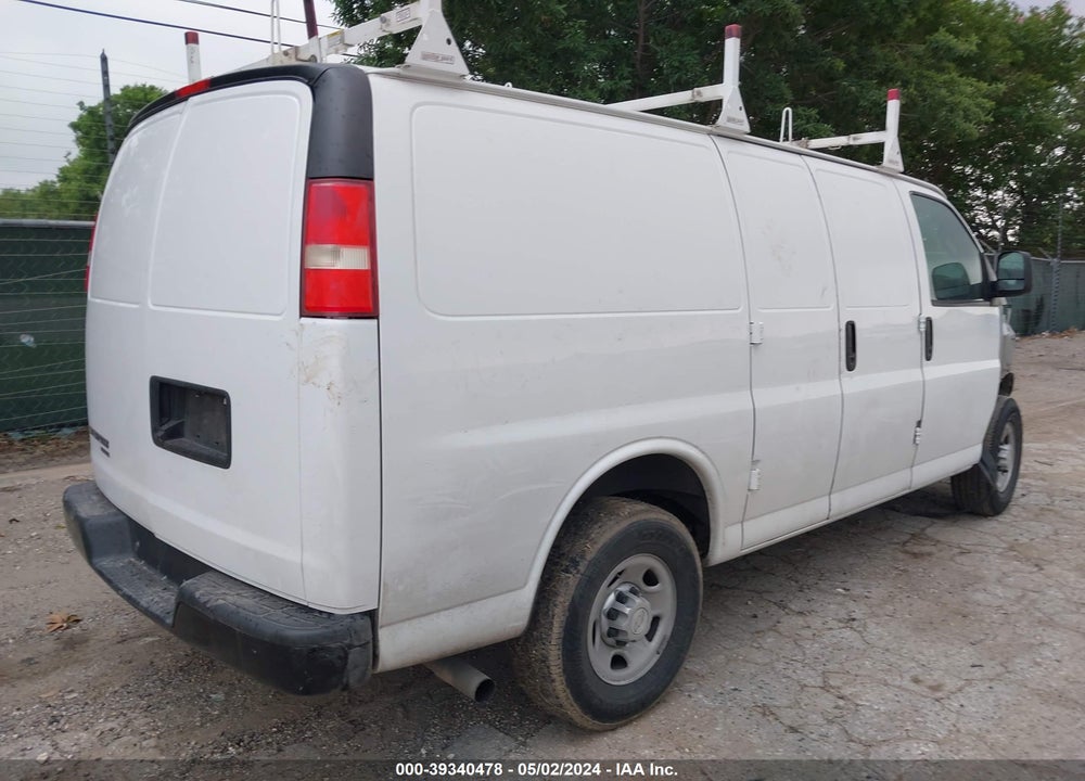 2016 CHEVROLET EXPRESS 2500 WORK VAN VIN: 1GCWGAFF4G1176531