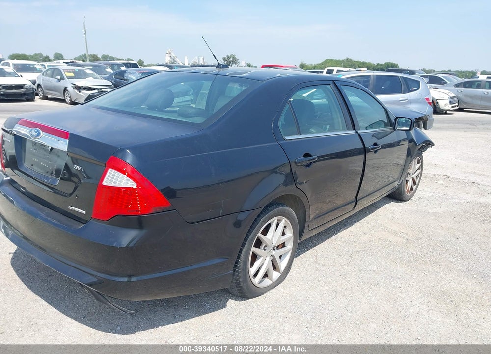 2012 FORD FUSION SEL VIN: 3FAHP0JG9CR146255