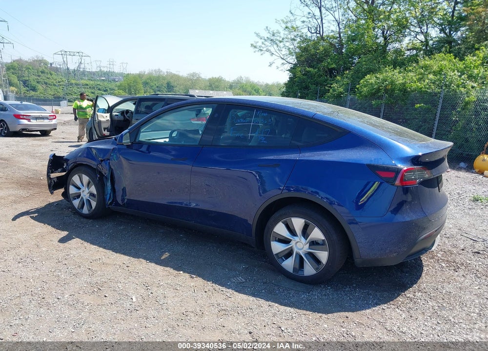 2024 TESLA MODEL Y LONG RANGE DUAL MOTOR ALL-WHEEL DRIVE VIN: 7SAYGDEEXRF036872