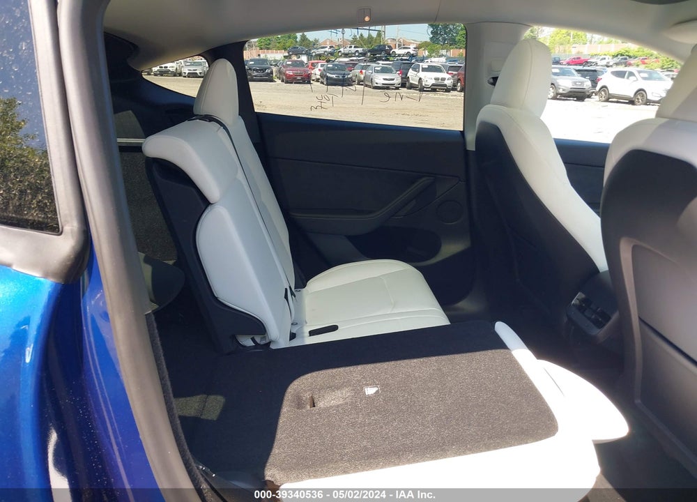 2024 TESLA MODEL Y LONG RANGE DUAL MOTOR ALL-WHEEL DRIVE VIN: 7SAYGDEEXRF036872