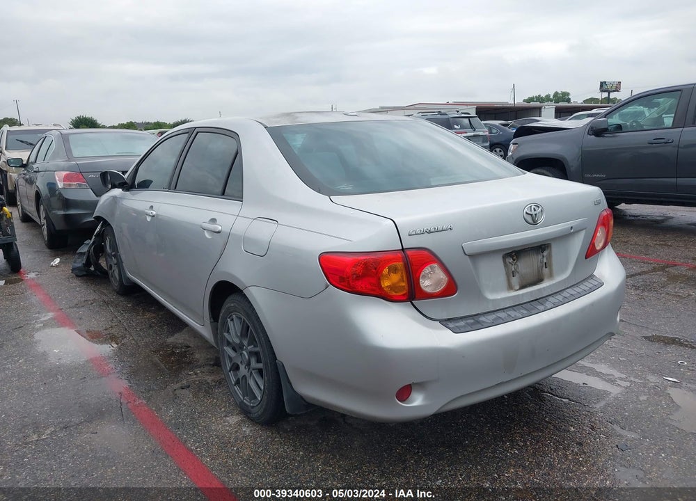 2009 TOYOTA COROLLA XLE VIN: 1NXBU40E79Z103756