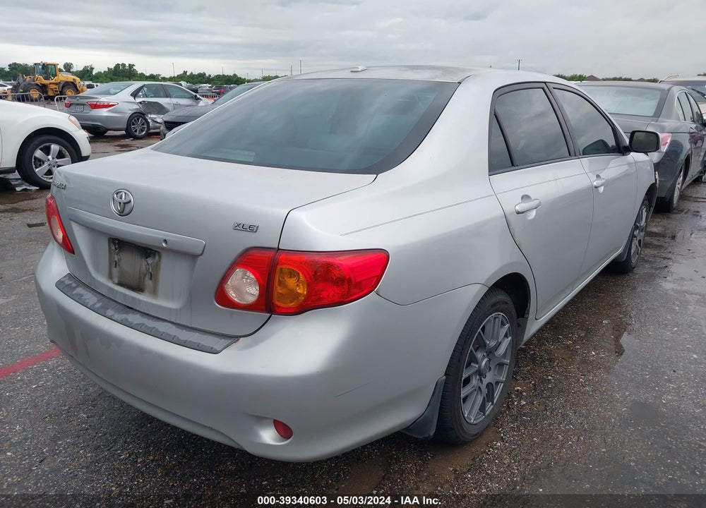 2009 TOYOTA COROLLA XLE VIN: 1NXBU40E79Z103756