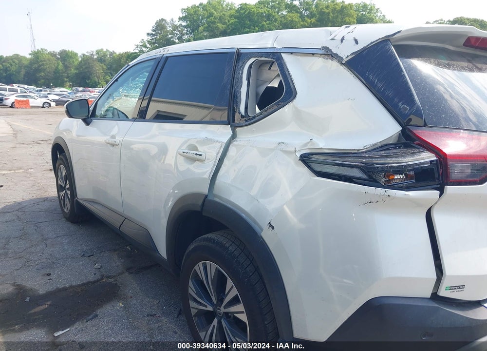 2021 NISSAN ROGUE SV FWD VIN: 5N1AT3BA7MC832745