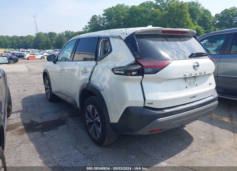 2021 NISSAN ROGUE SV FWD VIN: 5N1AT3BA7MC832745