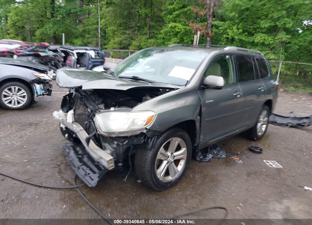 2009 TOYOTA HIGHLANDER SPORT VIN: JTEDS43A992084694