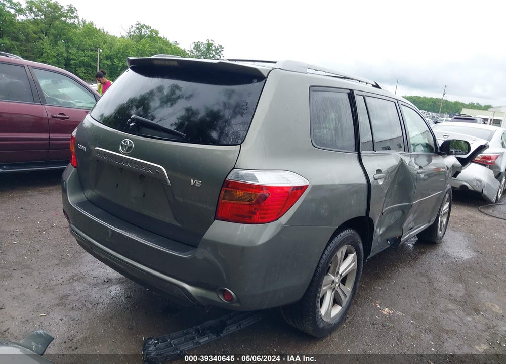 2009 TOYOTA HIGHLANDER SPORT VIN: JTEDS43A992084694