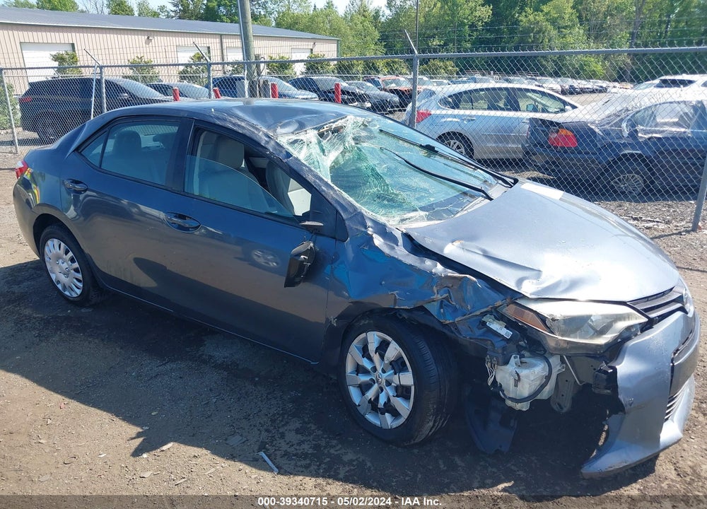 2016 TOYOTA COROLLA LE VIN: 5YFBURHE9GP519324