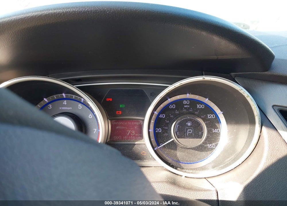 2011 HYUNDAI SONATA VIN: 5NPEB4AC7BH208351