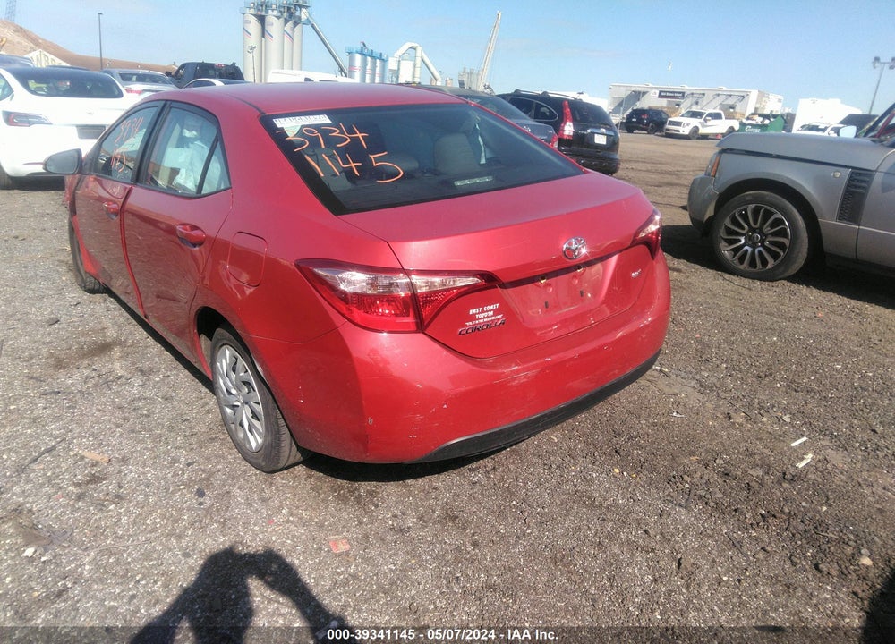2017 TOYOTA COROLLA LE VIN: 2T1BURHE5HC861161