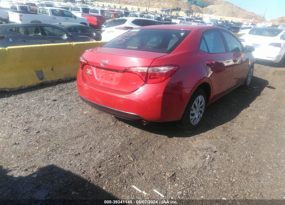 2017 TOYOTA COROLLA LE VIN: 2T1BURHE5HC861161