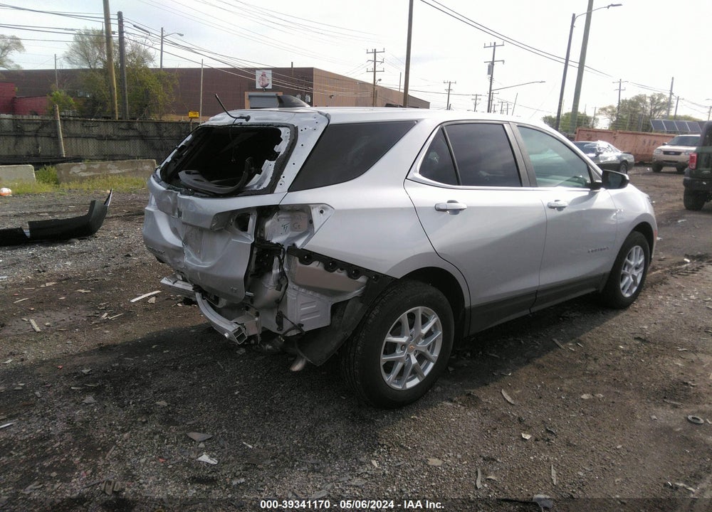 2022 CHEVROLET EQUINOX FWD LT VIN: 3GNAXKEV4NL269989
