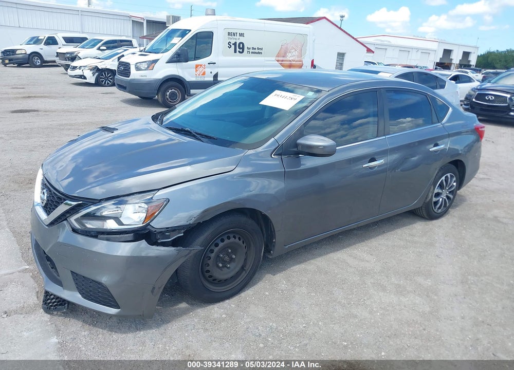2018 NISSAN SENTRA S VIN: 3N1AB7AP6JY273800
