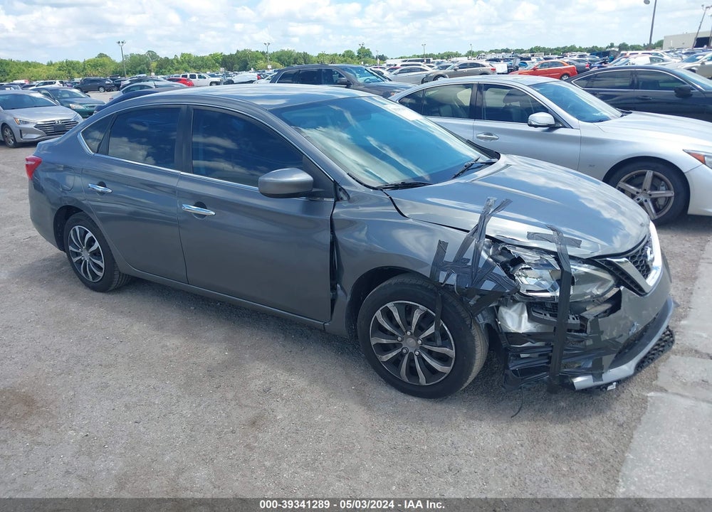 2018 NISSAN SENTRA S VIN: 3N1AB7AP6JY273800