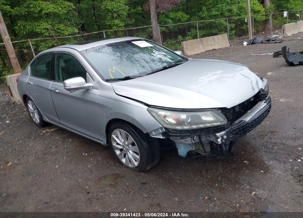 2013 HONDA ACCORD EX-L V-6 VIN: 1HGCR3F8XDA009887