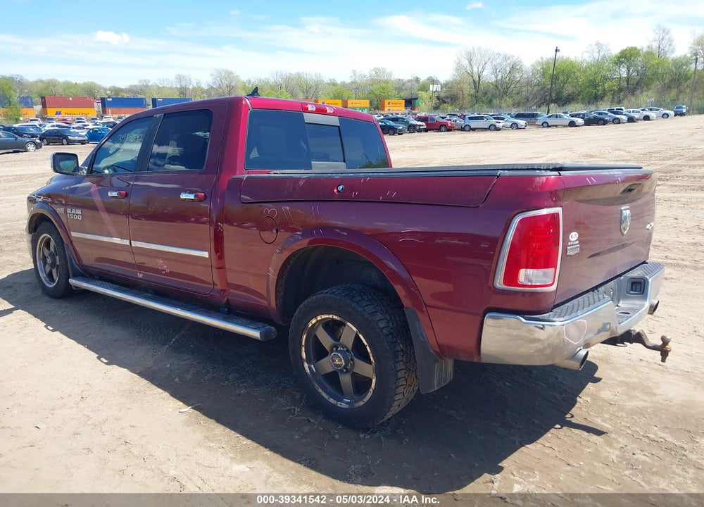 2017 RAM 1500 LAIE  4X4 6'4 BOX VIN: 1C6RR7VTXHS720857