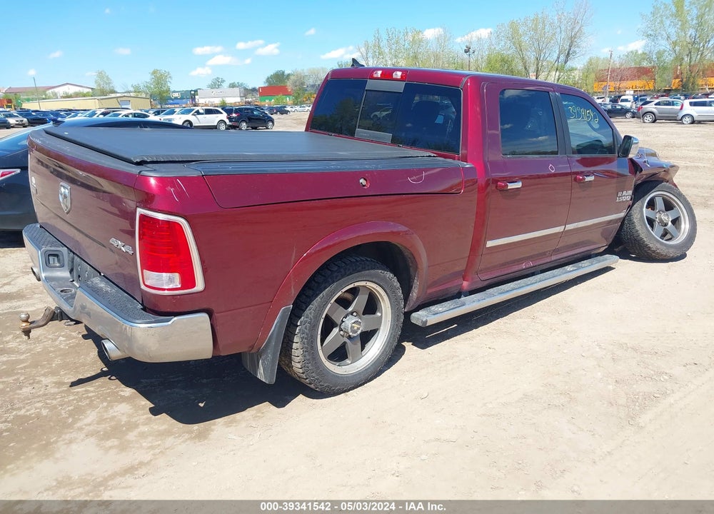 2017 RAM 1500 LAIE  4X4 6'4 BOX VIN: 1C6RR7VTXHS720857