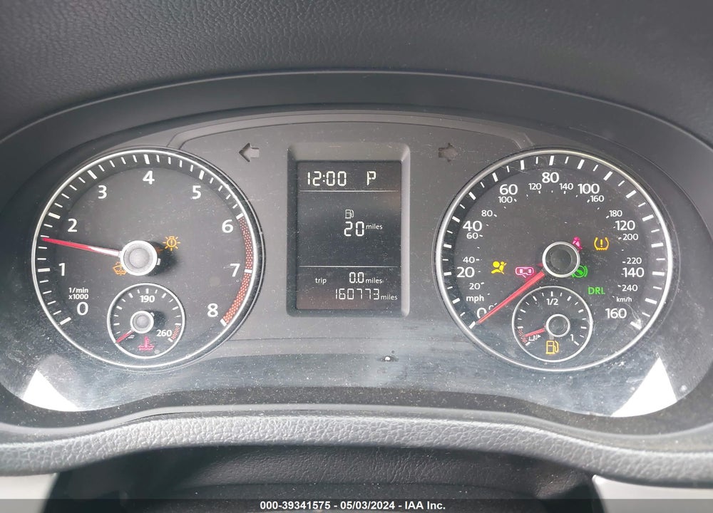 2013 VOLKSWAGEN PASSAT 2.5L S VIN: 1VWAP7A37DC046296