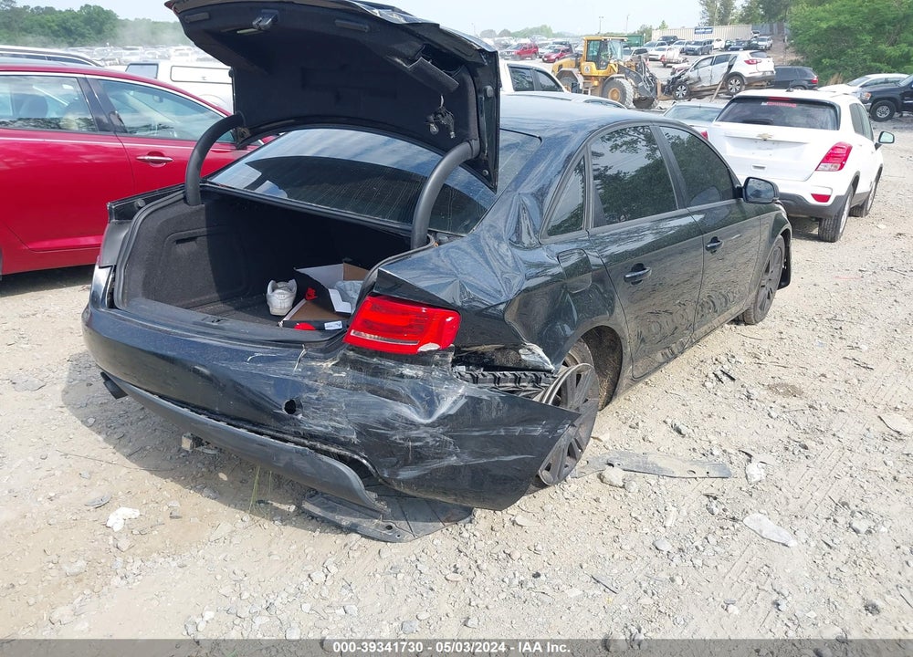2011 AUDI A4 VIN: WAUDFAFL9BN019558