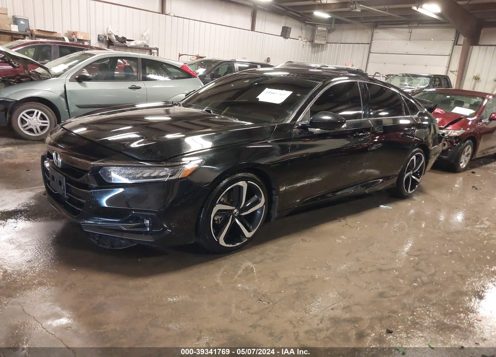 2022 HONDA ACCORD SPORT VIN: 1HGCV1F32NA003216