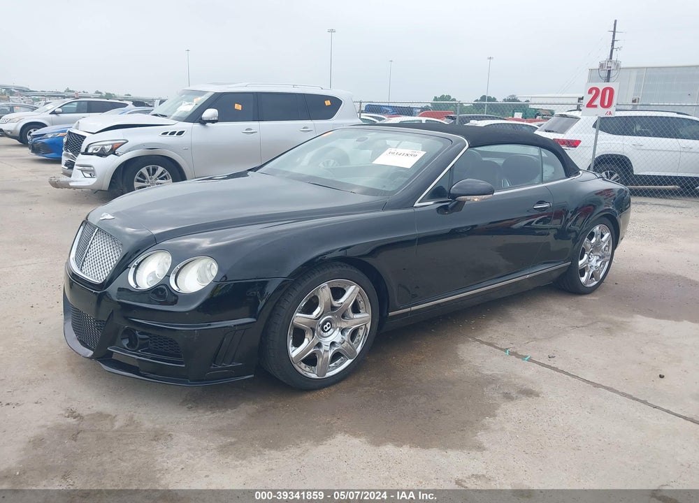2008 BENTLEY CONTINENTAL GT VIN: SCBDR33W68C057079