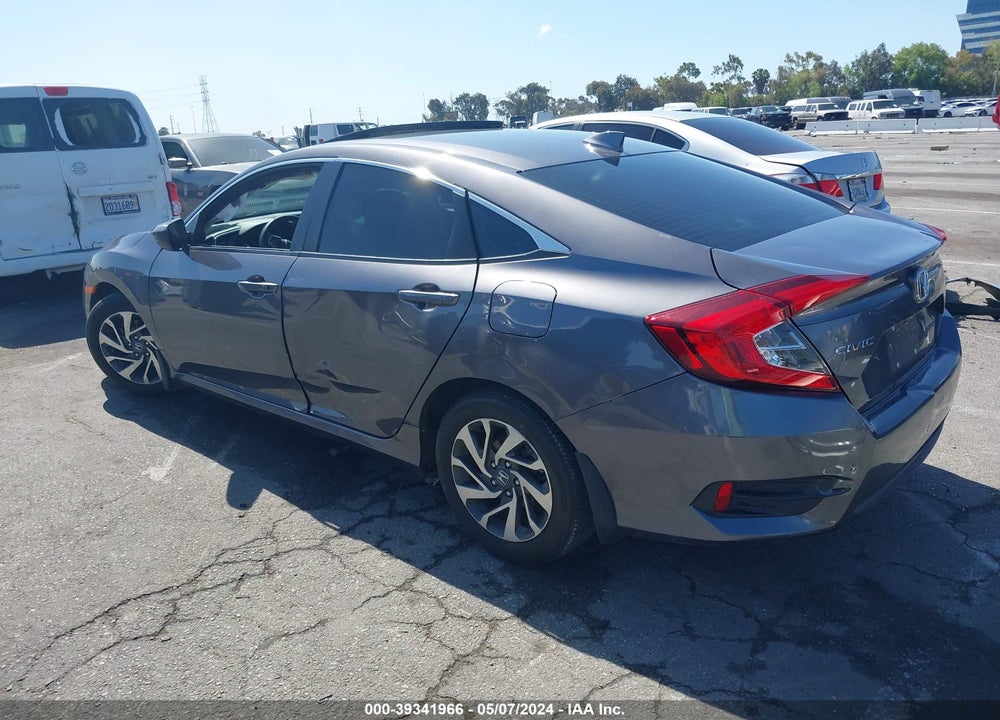 2017 HONDA CIVIC EX VIN: 19XFC2F77HE008763