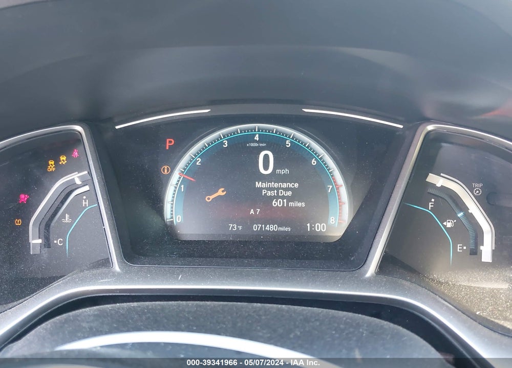 2017 HONDA CIVIC EX VIN: 19XFC2F77HE008763