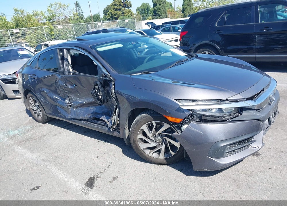 2017 HONDA CIVIC EX VIN: 19XFC2F77HE008763