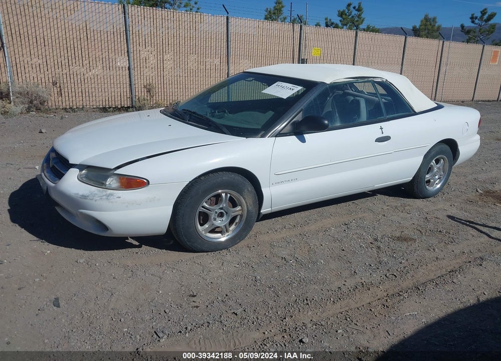 1996 CHRYSLER SEBRING JX VIN: 3C3EL45HXTT268472