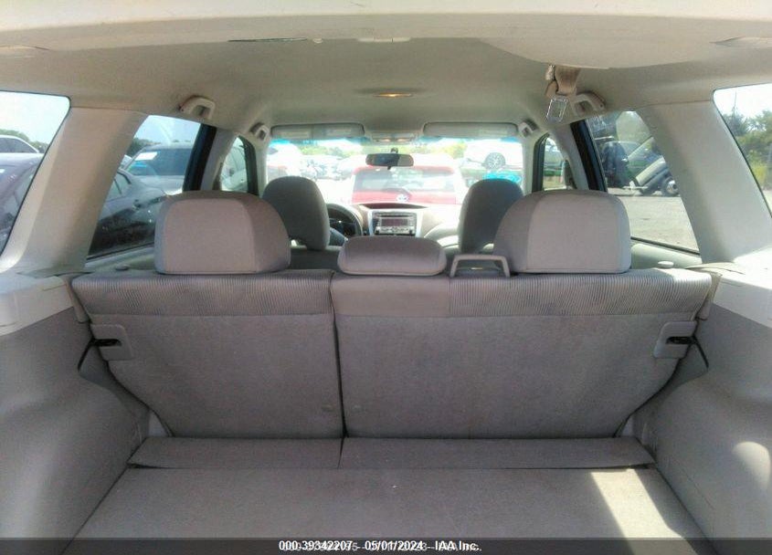 2009 SUBARU FORESTER 2.5X VIN: JF2SH61669H719163