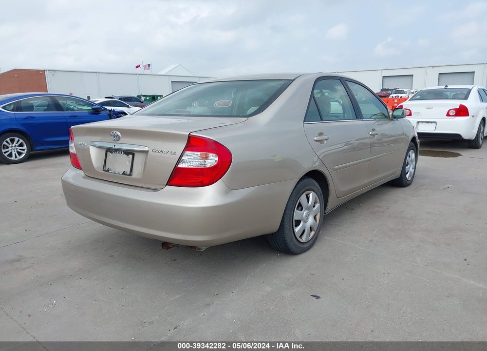 2003 TOYOTA CAMRY LE VIN: 4T1BE32K13U783848